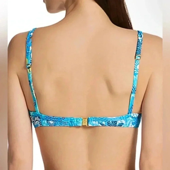 Bleu Rod Beattie Paradise Found Underwire Molded Swimsuit Set Size 4 - Picture 5 of 12